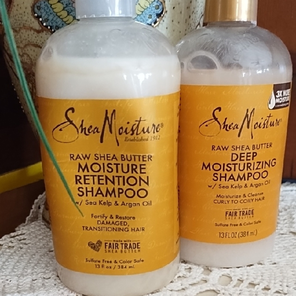 SheaMoisture Raw Shea Butter Shampoo .